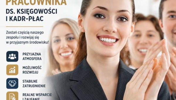 Praca - księgowość/kadry