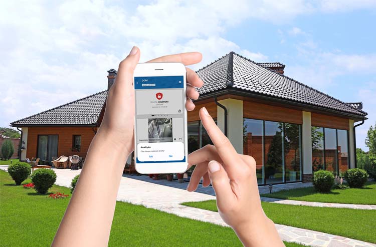 Aplikacja, system alarmowy, monitoring